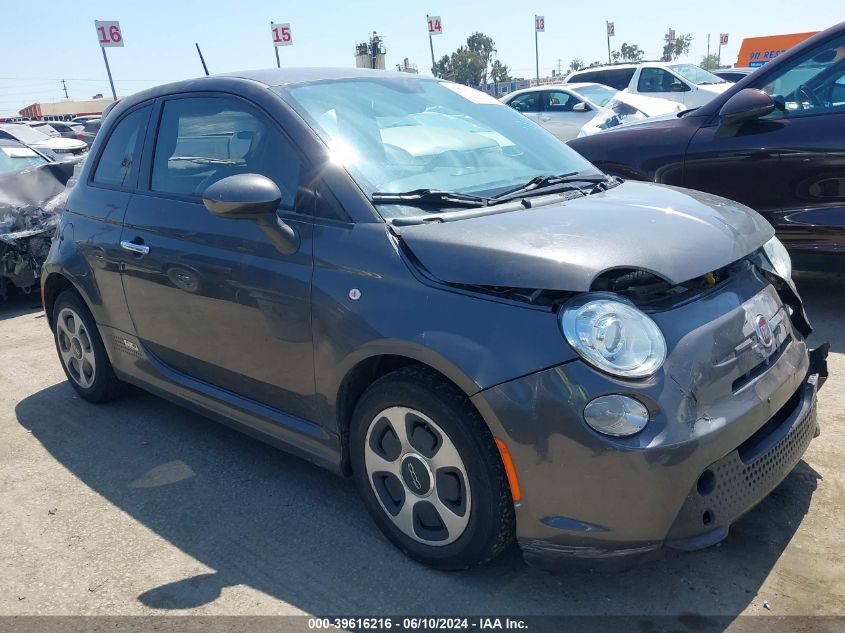 2015 FIAT 500E BATTERY ELECTRIC