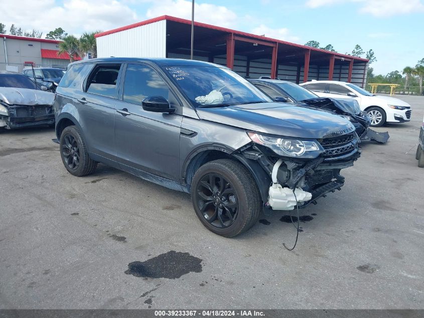 2018 LAND ROVER DISCOVERY SPORT HSE