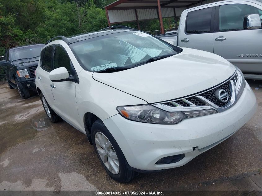 2012 NISSAN MURANO SV