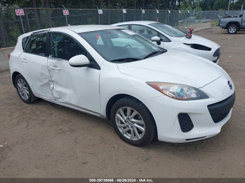 2012 MAZDA MAZDA3 I TOURING