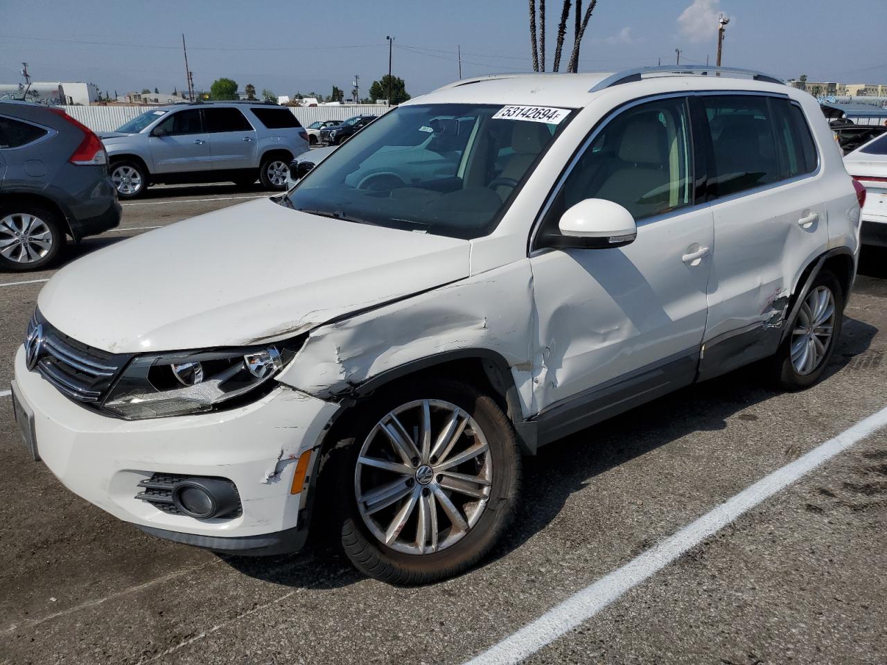 2012 VOLKSWAGEN TIGUAN S