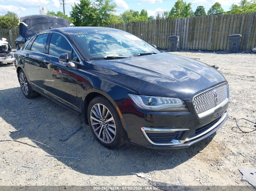 2019 LINCOLN MKZ HYBRID STANDARD