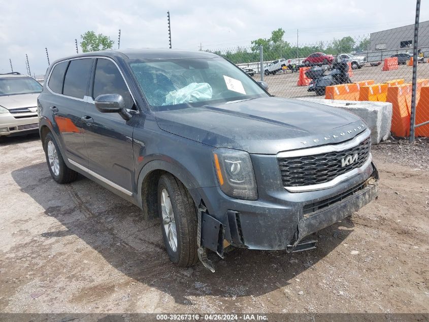 2022 KIA TELLURIDE LX