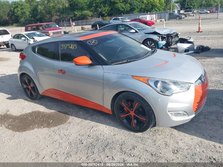 2012 HYUNDAI VELOSTER BASE W/GRAY