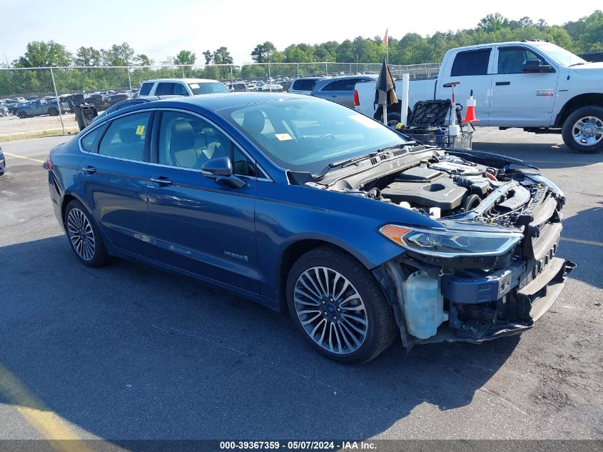 2018 FORD FUSION TITANIUM/PLATINUM HEV