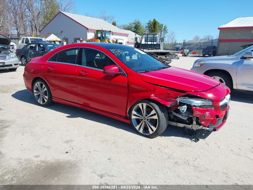 2019 MERCEDES-BENZ CLA 250 4MATIC