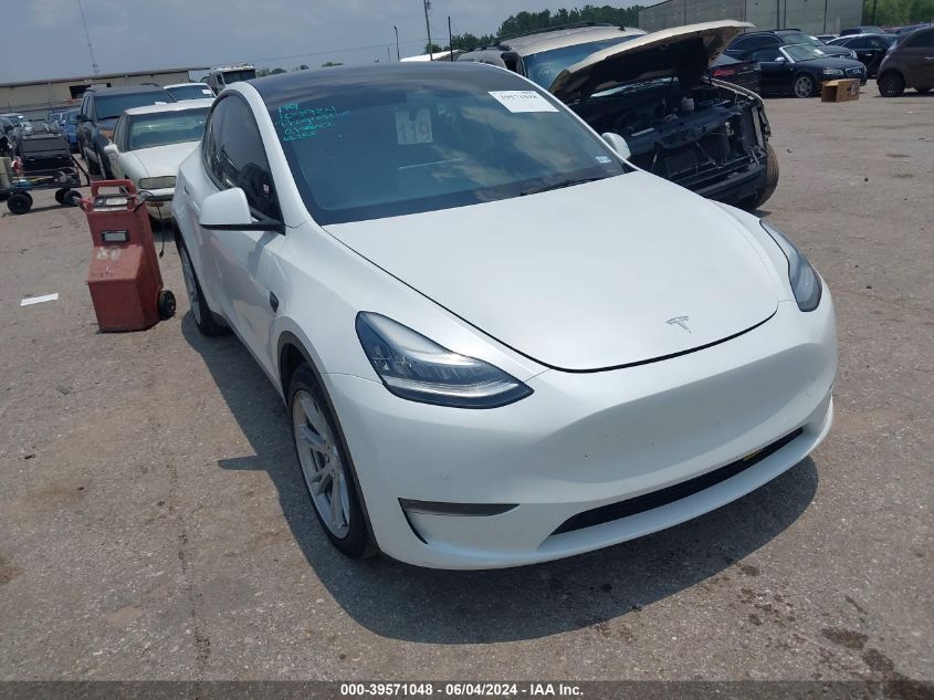 2021 TESLA MODEL Y LONG RANGE DUAL MOTOR ALL-WHEEL DRIVE