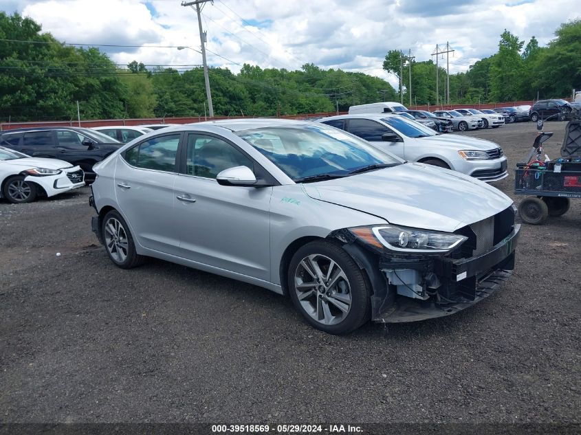 2017 HYUNDAI ELANTRA LIMITED