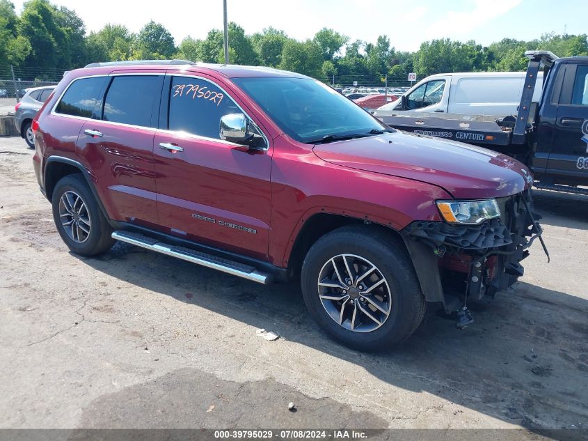 2019 JEEP GRAND CHEROKEE LIMITED 4X4