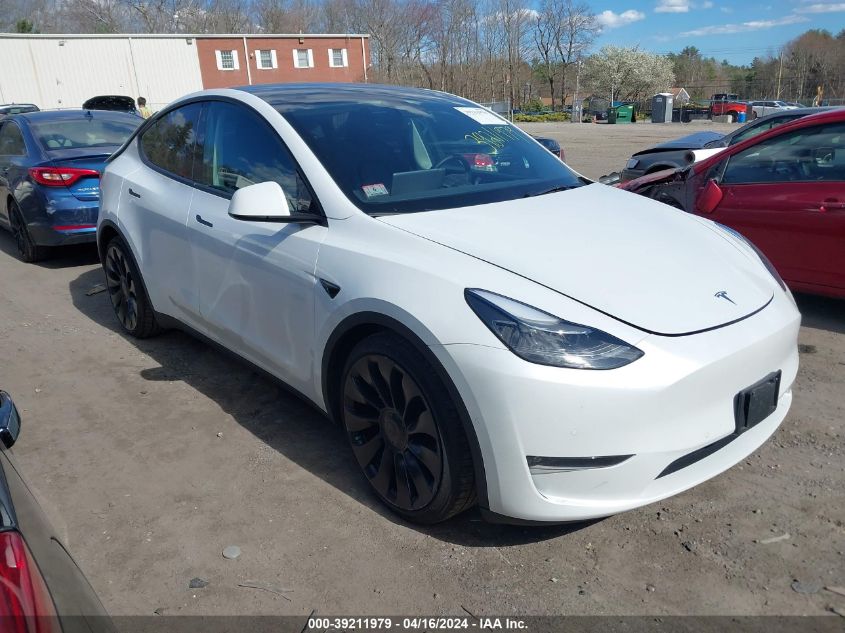 2022 TESLA MODEL Y PERFORMANCE DUAL MOTOR ALL-WHEEL DRIVE