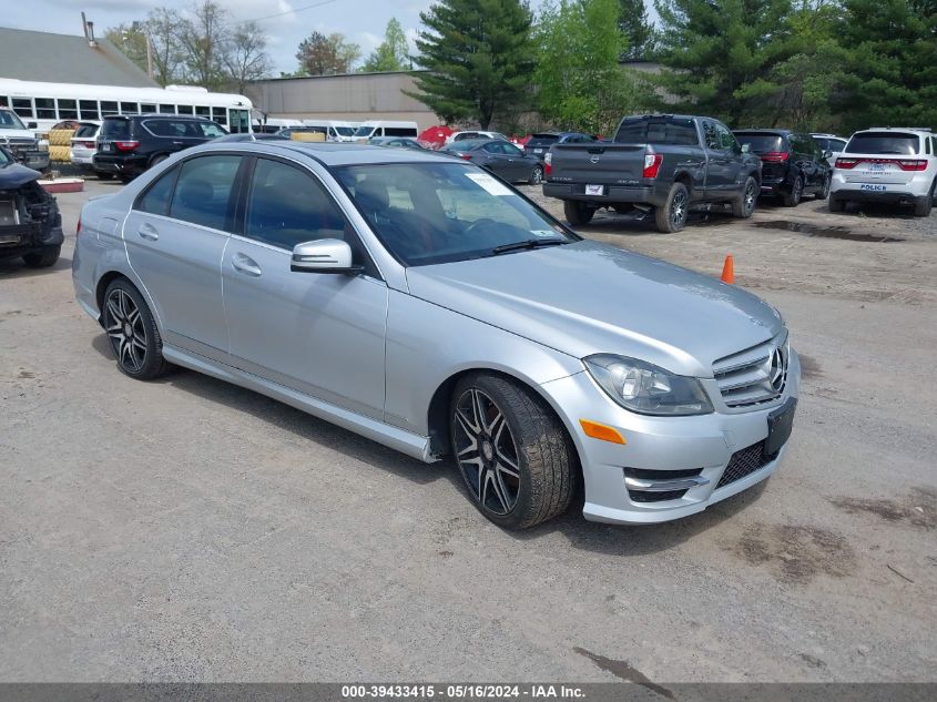 2013 MERCEDES-BENZ C 300 LUXURY 4MATIC/SPORT 4MATIC