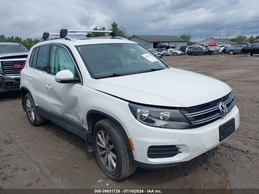 2017 VOLKSWAGEN TIGUAN 2.0T WOLFSBURG EDITION