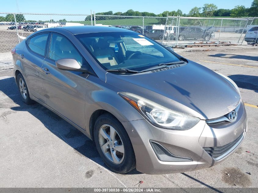 2014 HYUNDAI ELANTRA SE