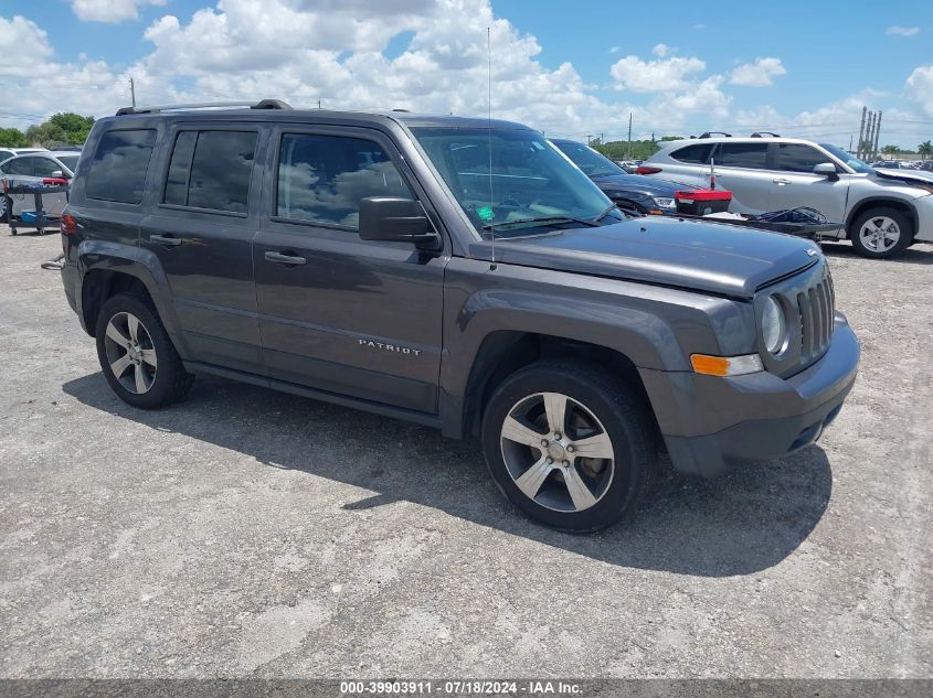 2016 JEEP PATRIOT HIGH ALTITUDE EDITION