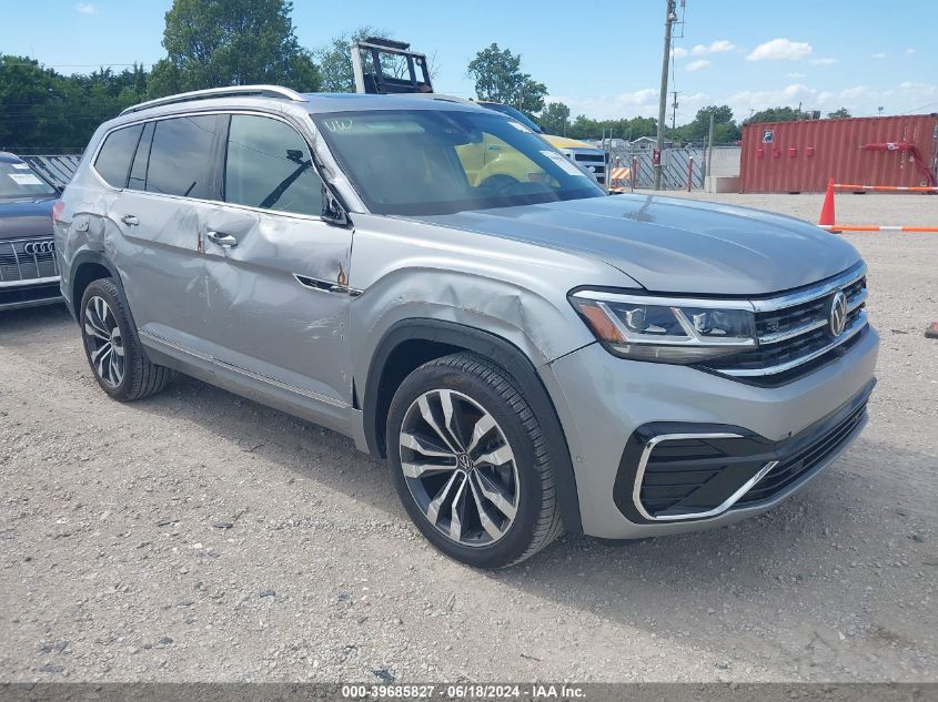 2021 VOLKSWAGEN ATLAS 3.6L V6 SEL PREMIUM R-LINE