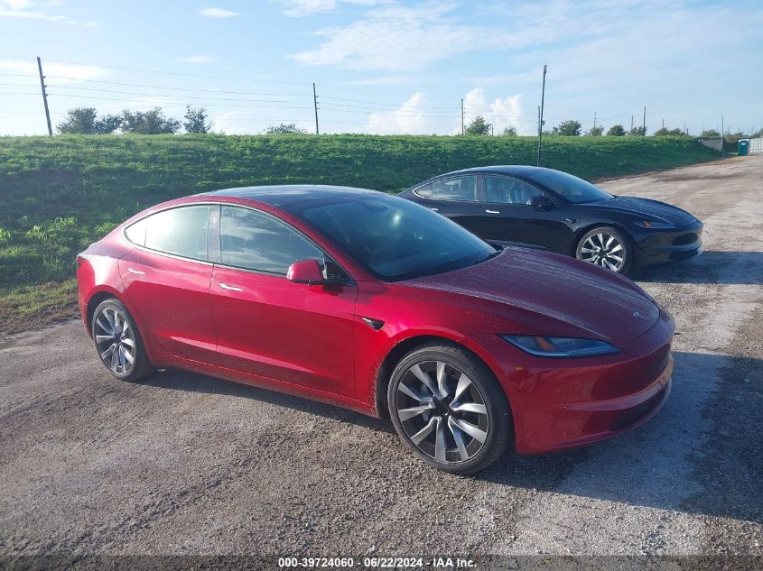 2024 TESLA MODEL 3