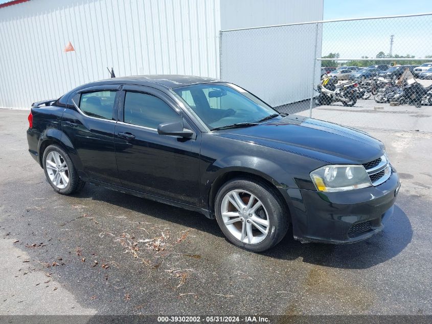 2013 DODGE AVENGER SE V6