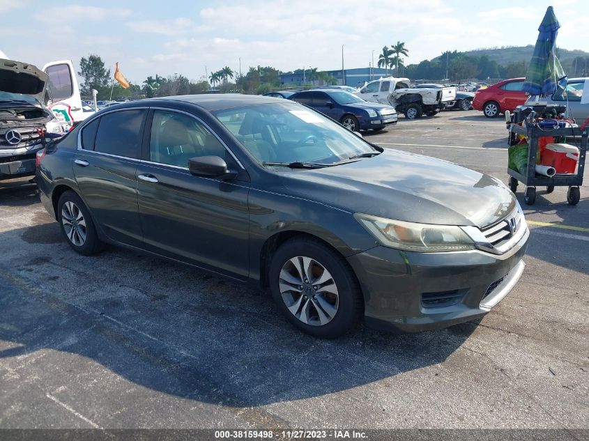 2013 HONDA ACCORD LX