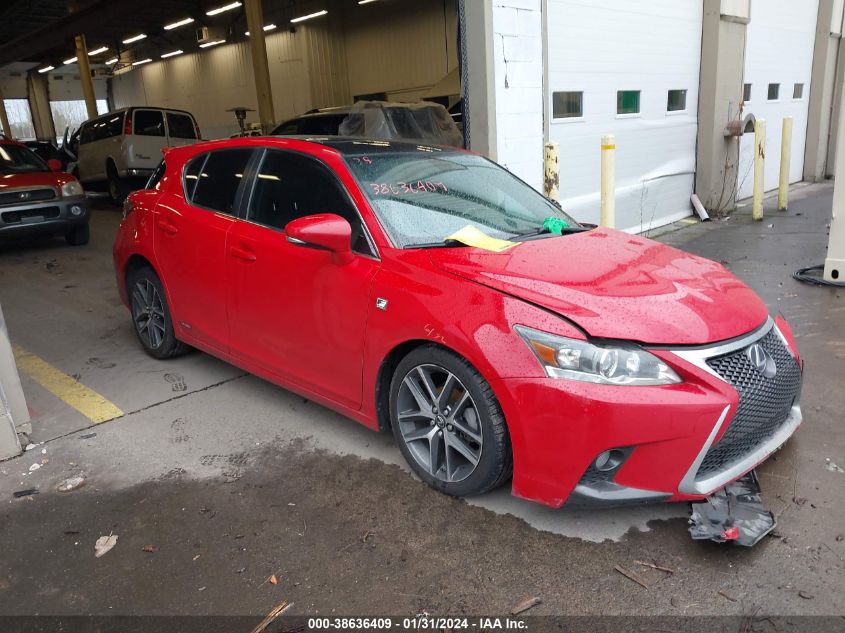 2015 LEXUS CT 200H