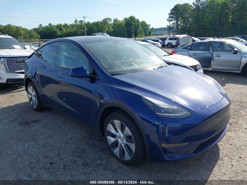 2024 TESLA MODEL Y LONG RANGE DUAL MOTOR ALL-WHEEL DRIVE