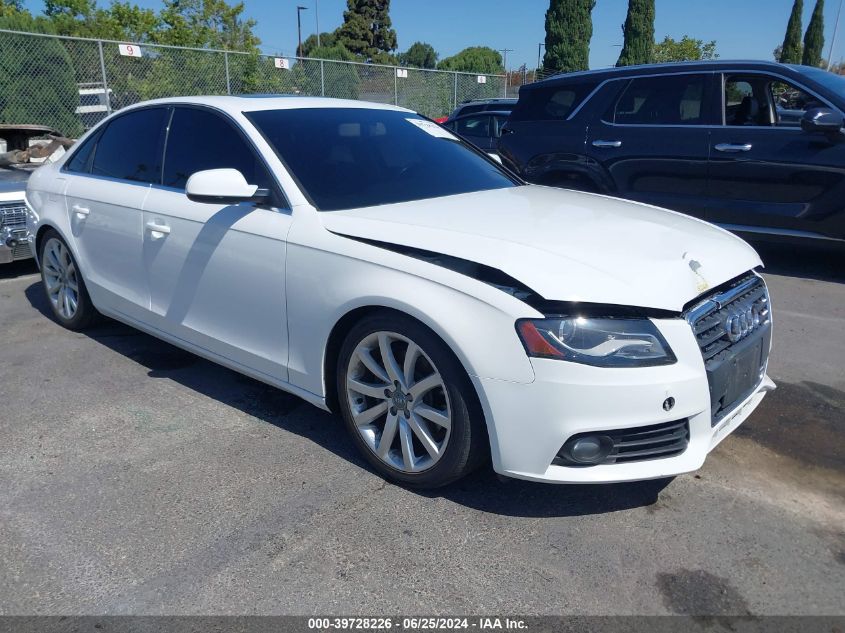 2011 AUDI A4 PREMIUM PLUS