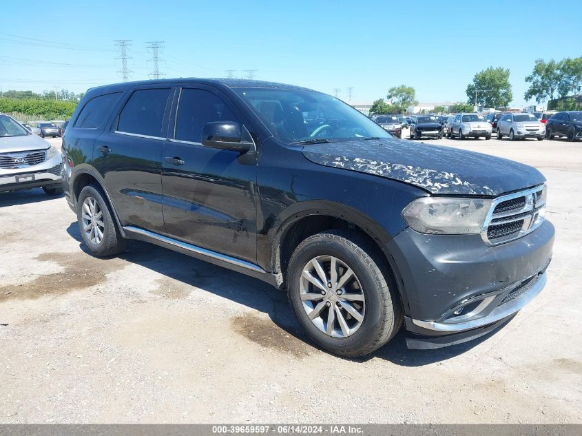 2018 DODGE DURANGO SXT RWD