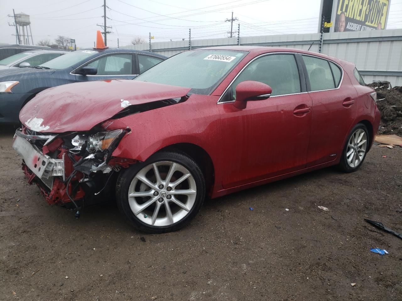 2012 LEXUS CT 200