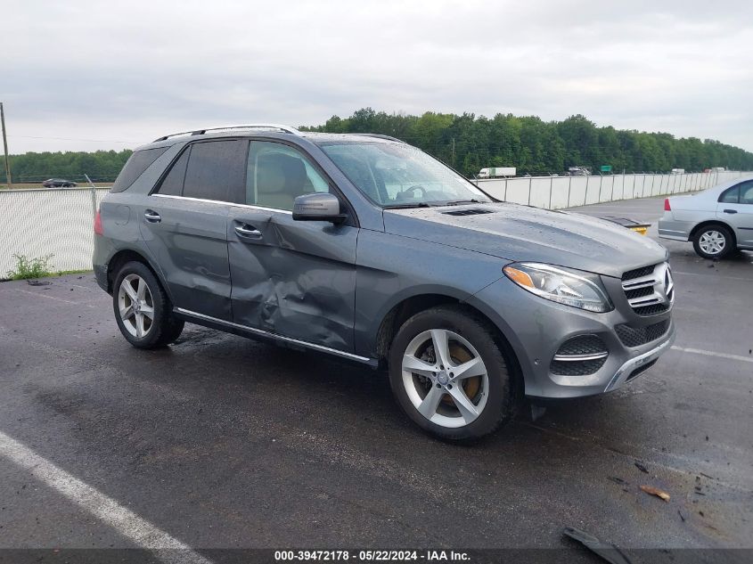 2017 MERCEDES-BENZ GLE 350 4MATIC