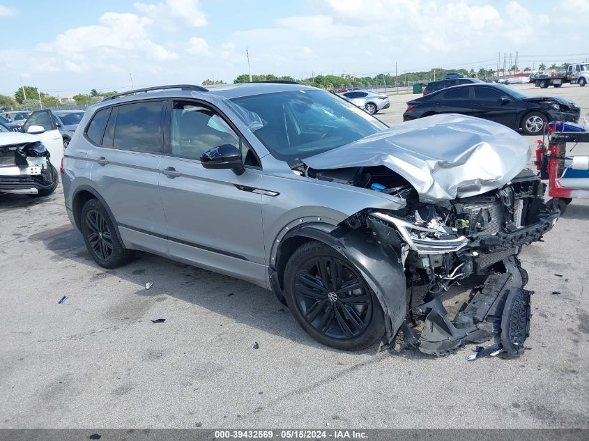 2022 VOLKSWAGEN TIGUAN 2.0T SE R-LINE BLACK