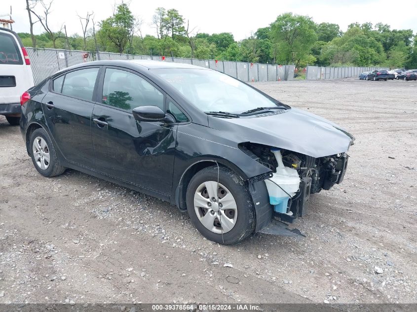 2016 KIA FORTE LX