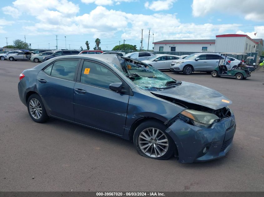 2014 TOYOTA COROLLA L/LE/LE PLUS/LE PREMIUM/S/S PLUS/S PREMIUM