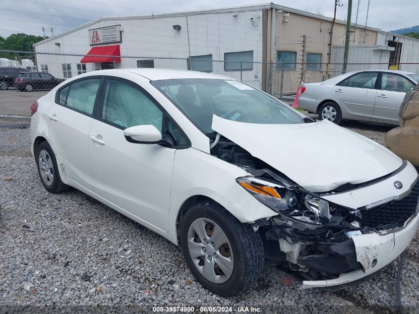 2018 KIA FORTE LX