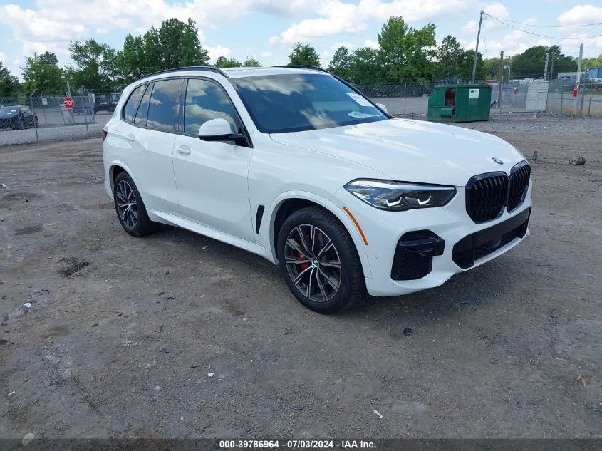 2022 BMW X5 XDRIVE40I