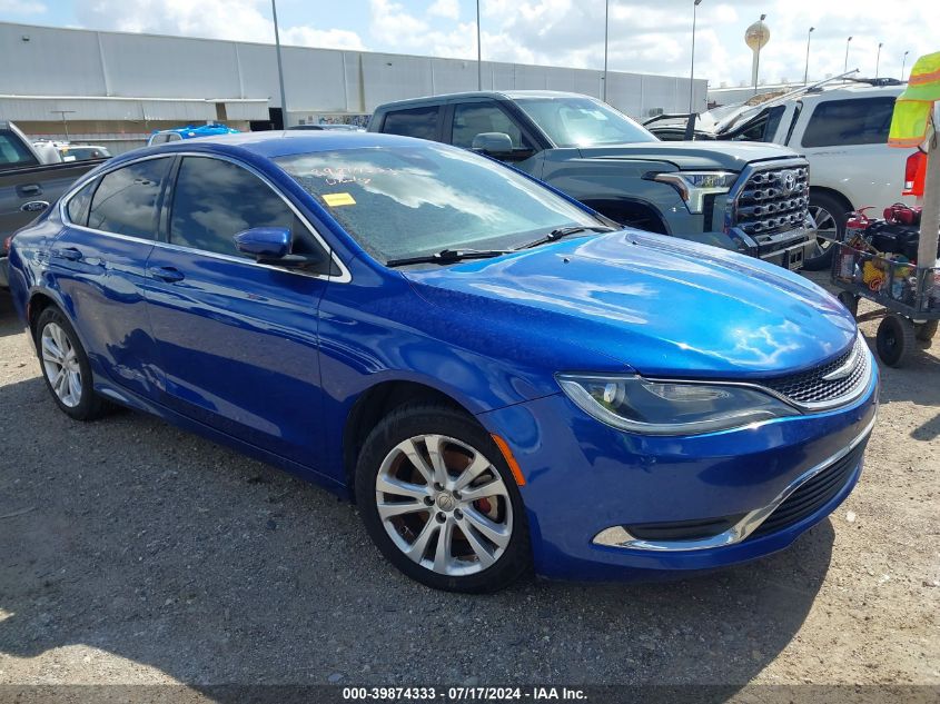 2015 CHRYSLER 200 LIMITED