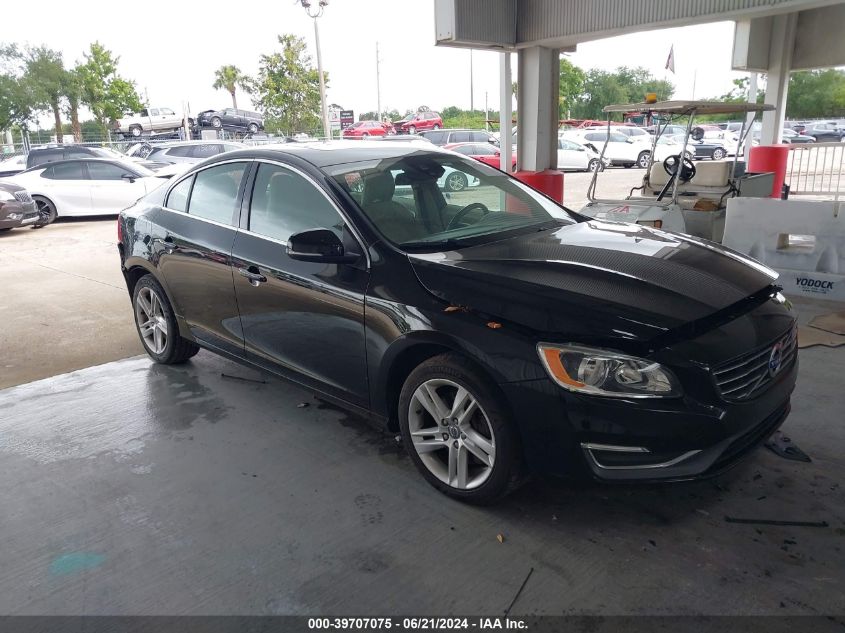 2014 VOLVO S60 T5/T5 PLATINUM/T5 PREMIER/T5 PREMIER PLUS