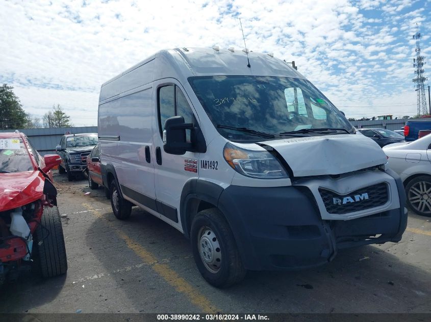 2019 RAM PROMASTER 2500 HIGH ROOF 136 WB