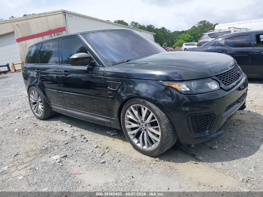 2016 LAND ROVER RANGE ROVER SPORT 5.0L V8 SUPERCHARGED SVR