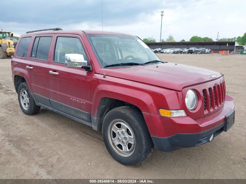 2015 JEEP PATRIOT SPORT