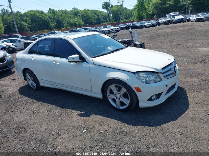 2010 MERCEDES-BENZ C 300 LUXURY 4MATIC/SPORT 4MATIC