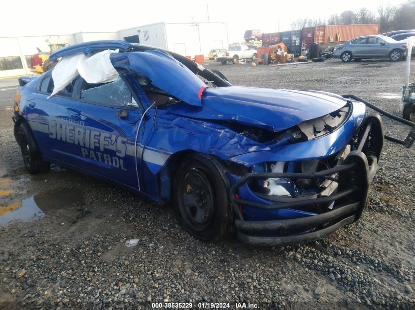 2018 DODGE CHARGER POLICE RWD