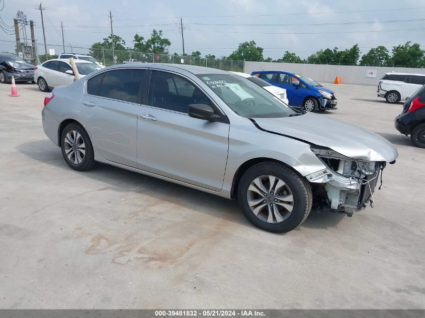 2014 HONDA ACCORD LX