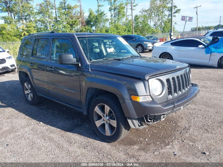 2017 JEEP PATRIOT HIGH ALTITUDE 4X4