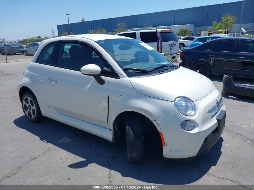 2013 FIAT 500E BATTERY ELECTRIC