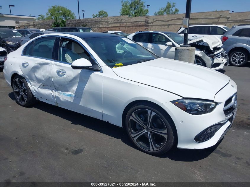 2022 MERCEDES-BENZ C 300 SEDAN