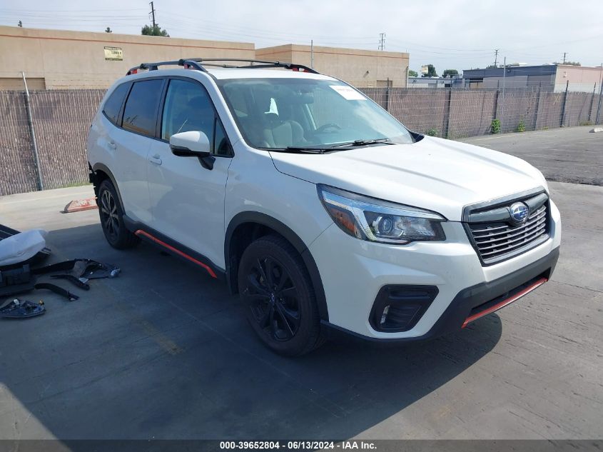 2019 SUBARU FORESTER SPORT