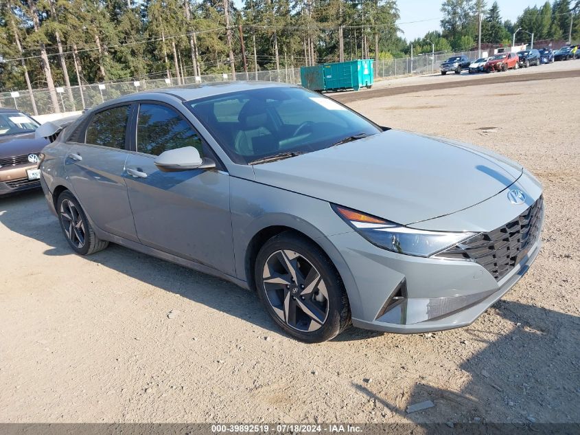 2022 HYUNDAI ELANTRA HYBRID LIMITED