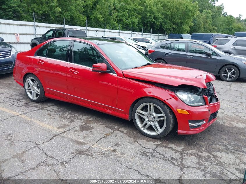 2013 MERCEDES-BENZ C 300 LUXURY 4MATIC/SPORT 4MATIC