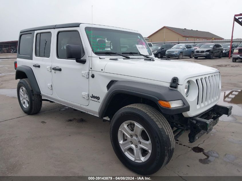 2023 JEEP WRANGLER 4-DOOR SPORT S 4X4