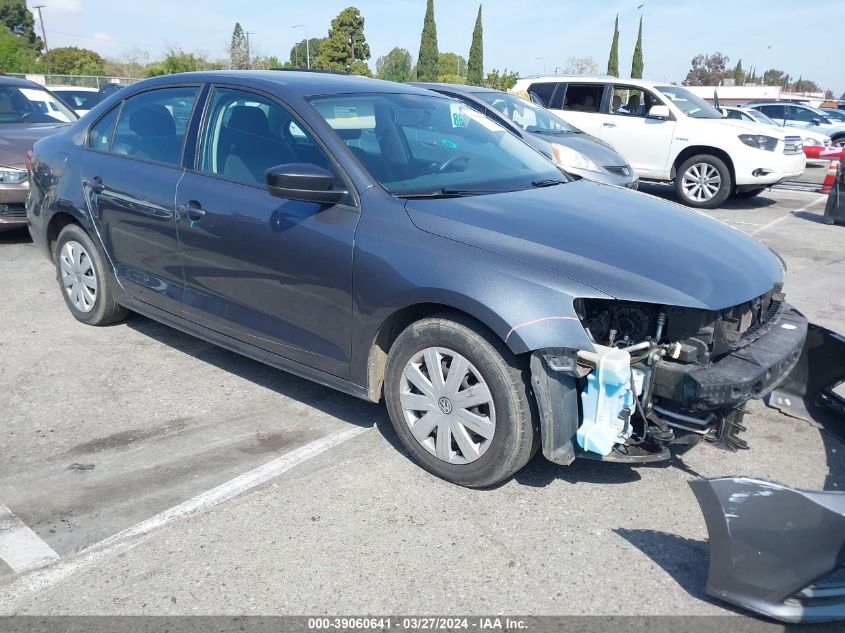 2015 VOLKSWAGEN JETTA 2.0L S