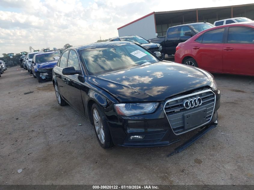 2013 AUDI A4 PREMIUM PLUS